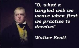 Walter scott famous quotes 1