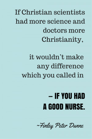 christian nurses quote