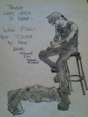 Edward Elric Quote by keepyourheadup7190