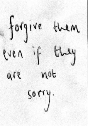 Forgiveness