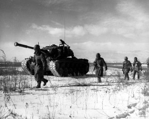 US 1st Marine Division breaks out from Chosin Reservoir. (Wikimedia)