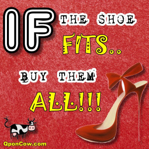 If The Shoe Fits”….Funny Shopping Quotes