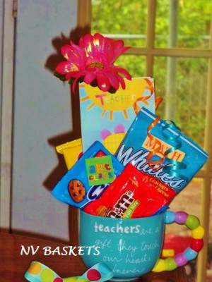 teacher mug with snacks. Teacher's Day - May 7th Cricut Ideas ...