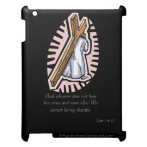 Carry your cross iPad covers