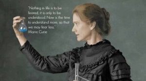 Marie Curie quote 