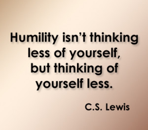 Humility - 1 Sep 13