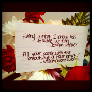 Battling Writer’s Block