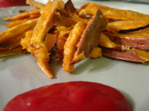 Cook: Crispy Sweet Potato Fries