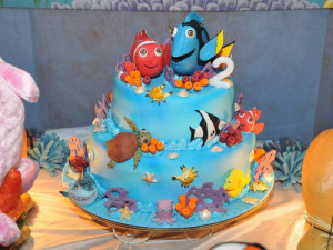 Back to Post :Fish Birthday Cake Decoration Concept
