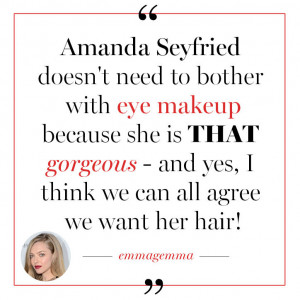 Amanda Seyfried Channing