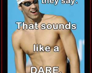 Swimming Poster Michael Phelps Olym pic Champion Swimmer Photo Quote ...