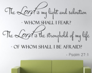 bible verse vinyl wall quotes bible verse 10 salvation psalm christian ...