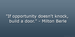Milton Berle Quote