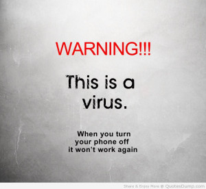 Warning This Is A Virus