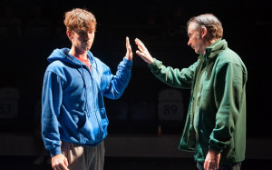 Luke Treadaway and Paul Ritter in the Curious Incident of the Dog in ...