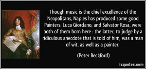 Though music is the chief excellence of the Neapolitans, Naples has ...