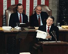 ... House Speaker Jim Wright during the 1988 State of the Union address