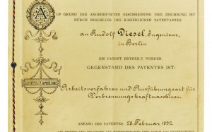 Rudolf Diesel Patent Rudolph diesel design patent