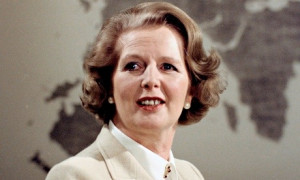 Margaret Thatcher in the late 1970s