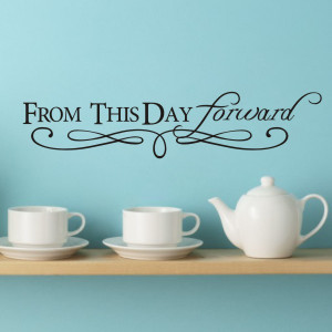 From-This-Day-Forward-Wall-Stickers-Inspirational-Quotes-Horse-Wall ...