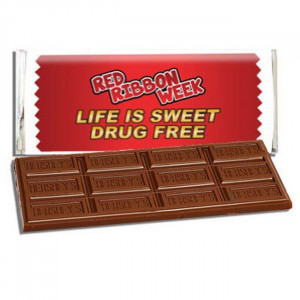... drug free! http://www.promosontime.com/i/7886/red-ribbon-week-hersheys