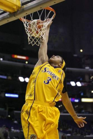 Los Angeles Sparks' Candace Parker dunks in the second half of a WNBA ...