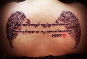 quote tattoo memory quote tattoos meaningful tattoo quotes about my ...