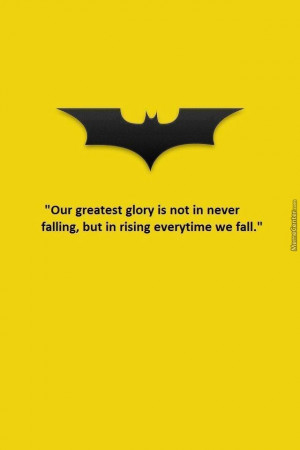 Why Do We Fall Batman Quote
