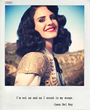 ... tags for this image include: lana del rey, quote, quotes and sad