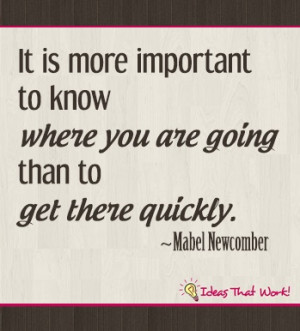 what's important . . . quote