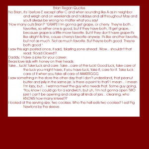 Brian Regan quotes. Awesome!