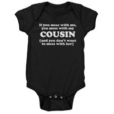 Cousin Baby Bodysuits