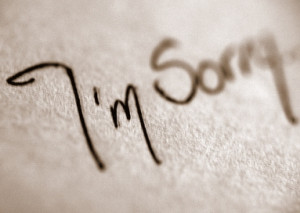 Making apologies: