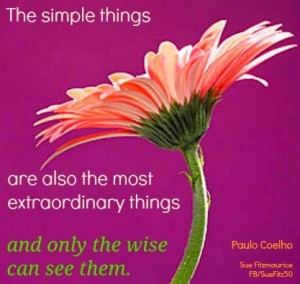 Simple Things Quotes