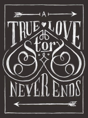 True Love story never ends. ~ God is Heart