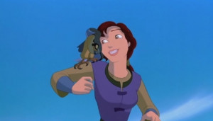 Childhood Animated Movie Heroines Kayley
