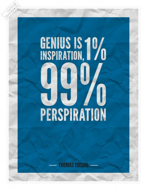 Perspiration Quotes