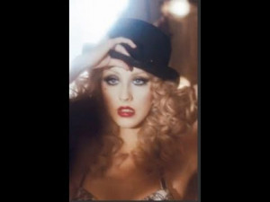 Christina Aguilera Burlesque Green Dress Makeup