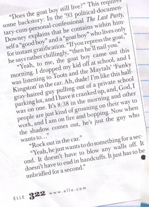 It's hard to get out of the barrel. It's slippery around the edges and ...