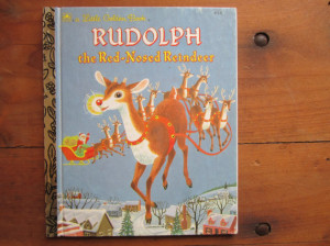 1985 Rudolph the Red Nosed Reindeer A Little Golden Book, Ilustrated ...