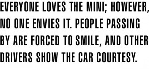 Mini Cooper Quote