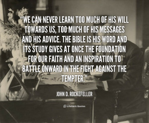 John D Rockefeller Quotes