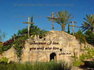 empty tomb and three crosses of the cross from the tomb empty tomb ...