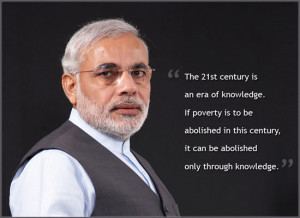 Narendra Modi Quote On Knowledge