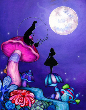 ... Alice In Wonderland alice hookah magic mushrooms Hookah Smoking