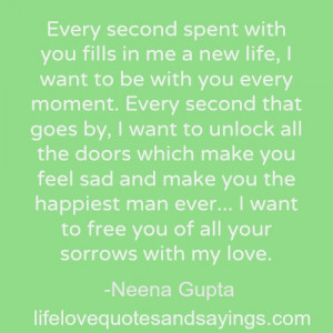 Every Second Spent With You..