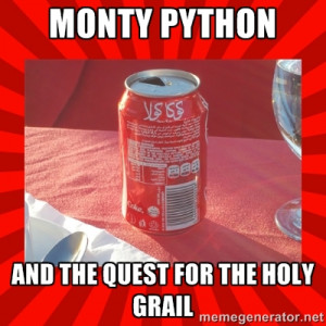 EGYPTIAN COKE - Monty Python And the quest for the holy grail