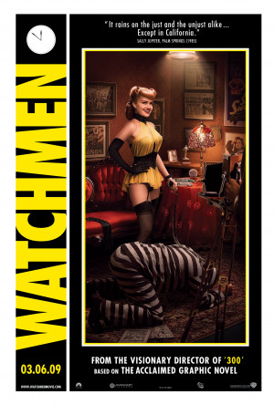 Silk Spectre I 2008 Comic Con Poster