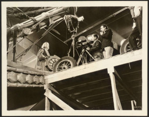 Rouben Mamoulian and Greta Garbo set up the famous closing shot of