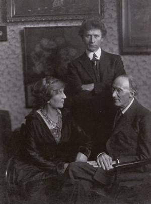 Delius, his wife Jelka Rosen, and Grainger
